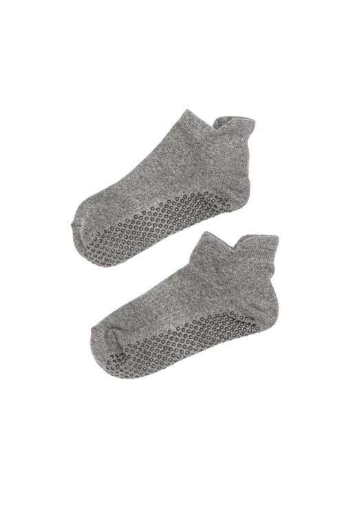 Medias Anti Deslizante Gris