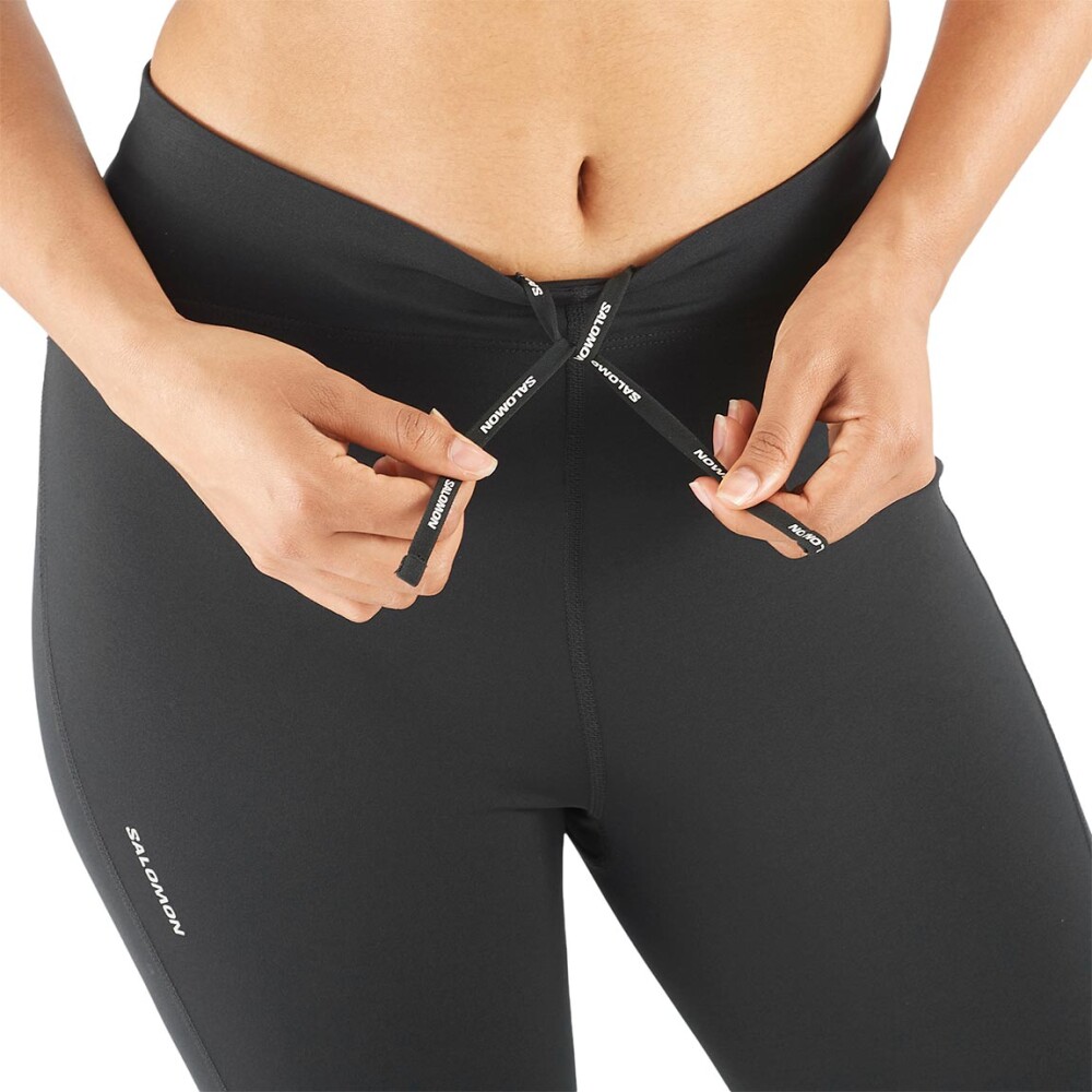 Salomon Calza ShKout core tights 28" W para Mujer - Negro Negro