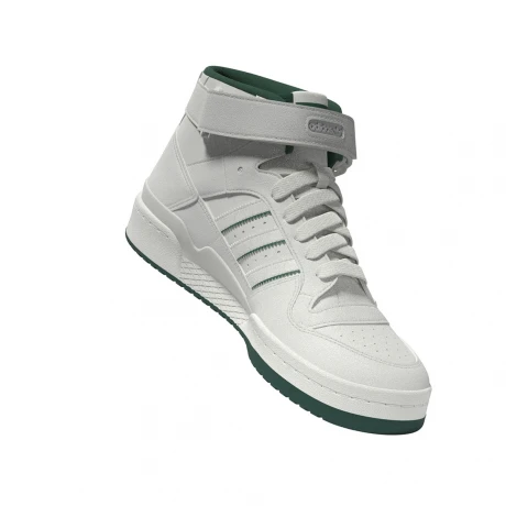 adidas FORUM MID cloud white/collegiate green/cloud white