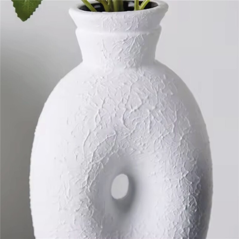 FLORERO CERAMICA 14.5x10x31CM BLANCO FLORERO CERAMICA 14.5x10x31CM BLANCO