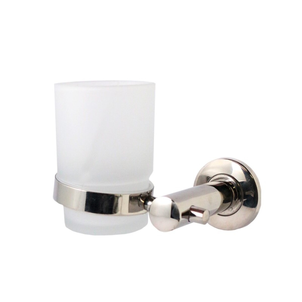 OUTLET Portavaso metal c/vaso de vidrio(portacepillo) - Outlet Portavaso Metal C/vaso De Vidrio(portacepillo) 