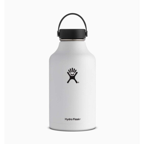 Botella Hydro Flask 64 Oz. (1.9 L) Wide Mouth White