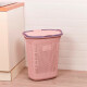 Cesto para ropa 65 lts ROSA CLARO