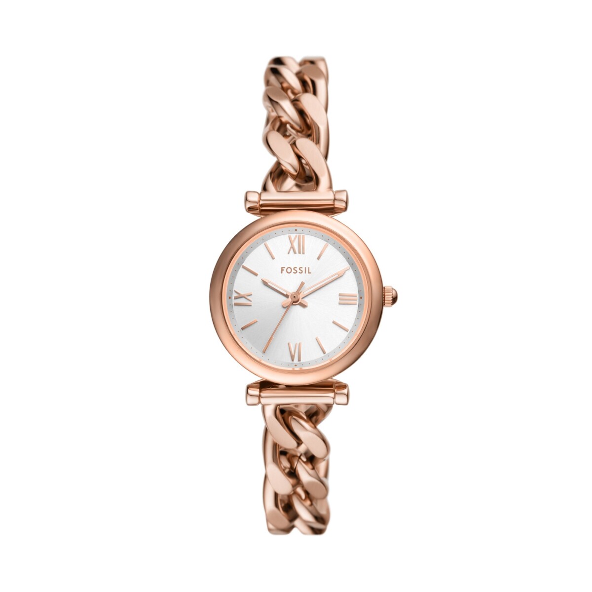 Reloj Fossil Clásico Acero Inoxidable Oro Rosa 