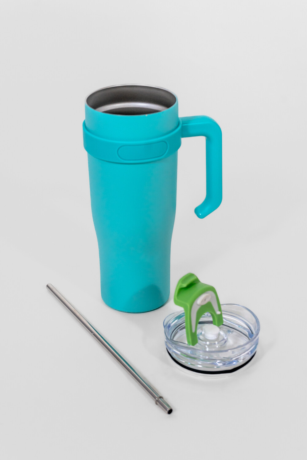Vaso Con Tapa + Sorbito Canteras Estampado 1