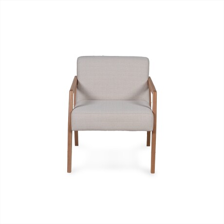 Butaca Zara - Tela Rústica 218-G2 (Cruda)