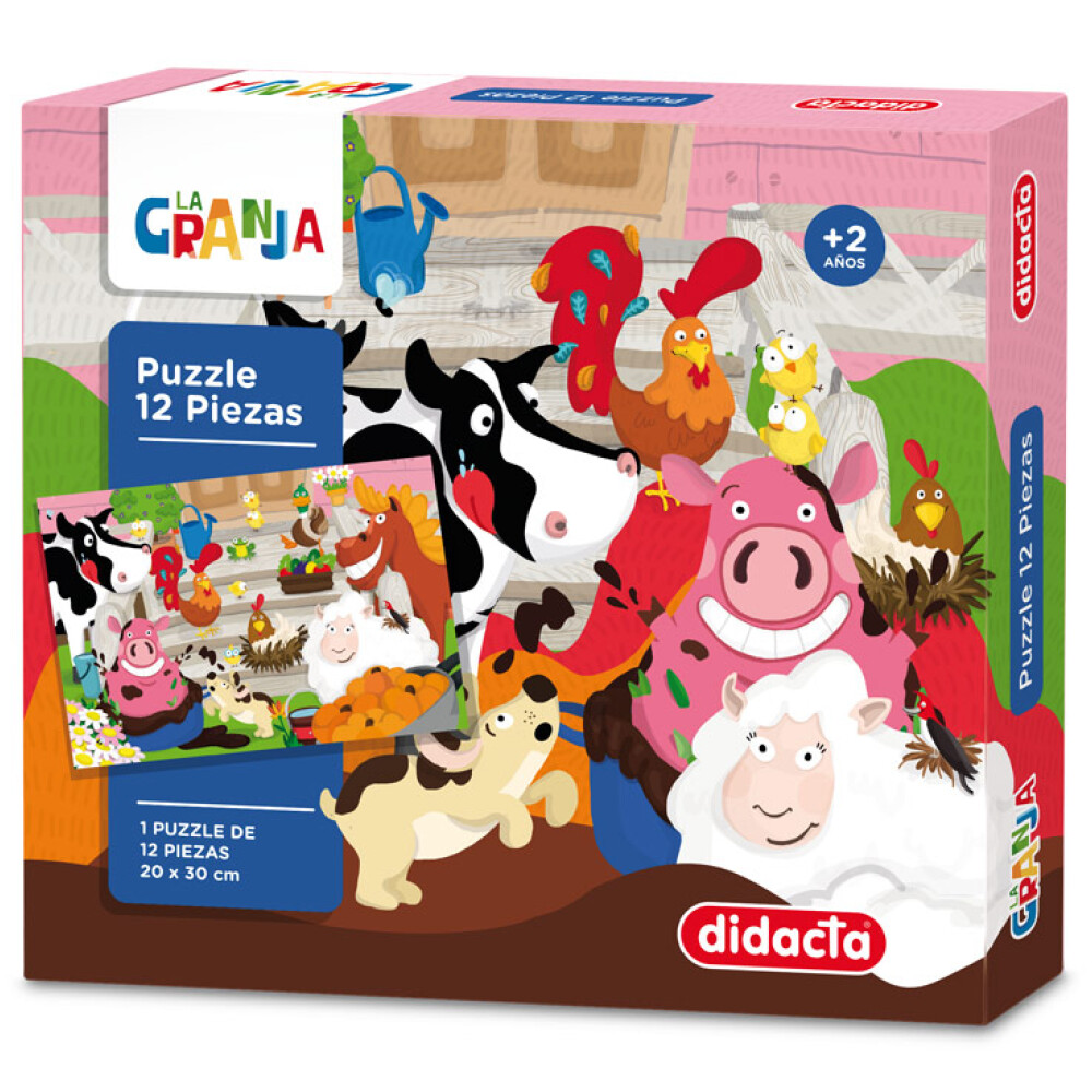 Puzzle 12 Pcs. La Granja PUZZLE 12 PCS. LA GRANJA