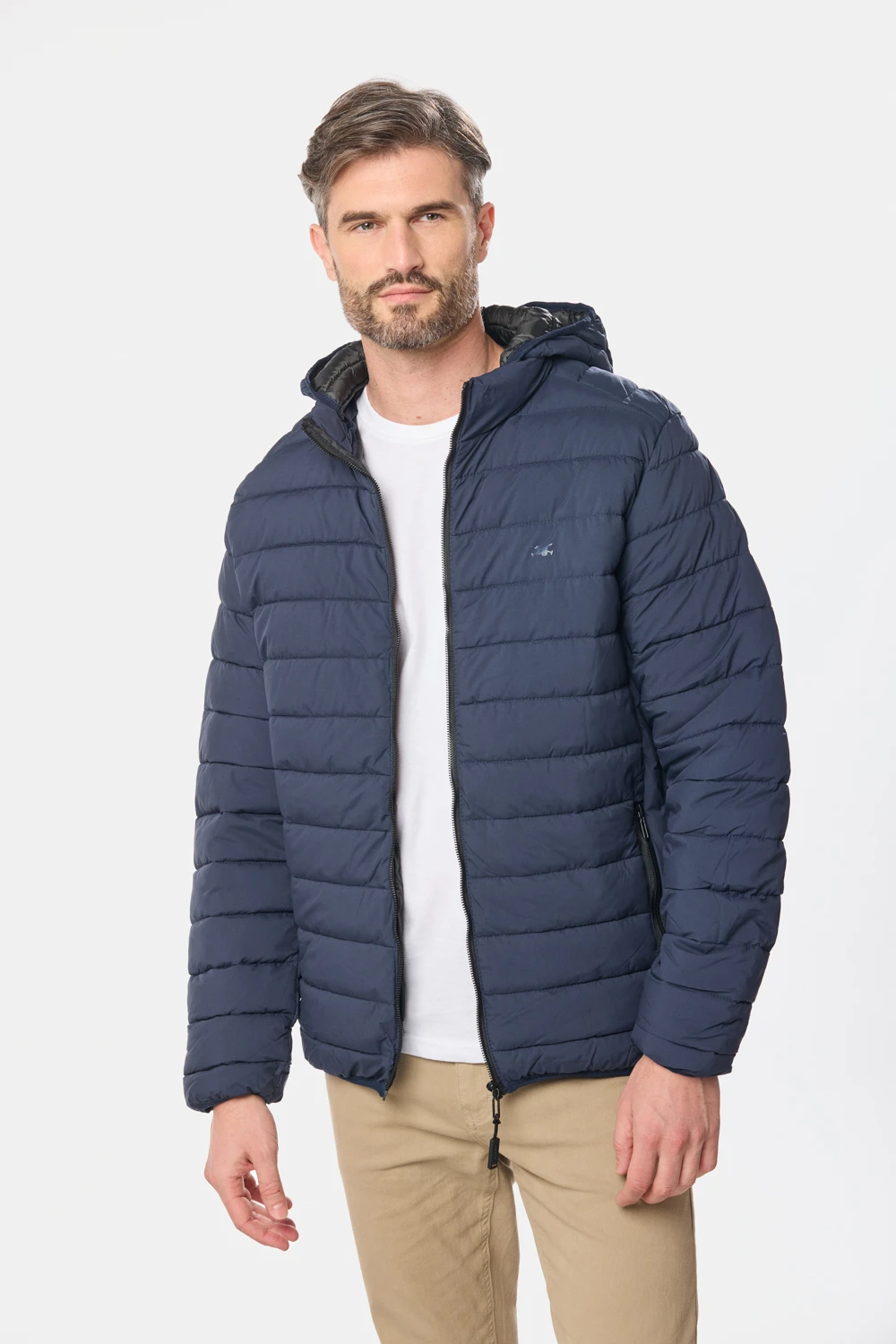 CAMPERA CAPUCHA DESMONTABLE Azul