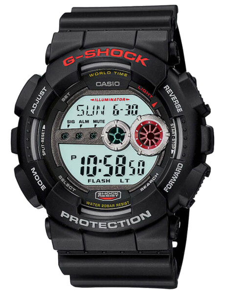 Reloj Digital Multifunción Casio G-Shock GD-100 Super Resistente Negro
