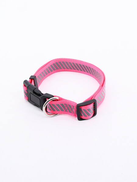 COLLAR REFLECTIVO ROSADO