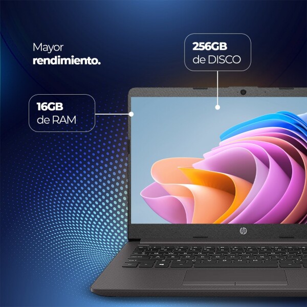 Notebook Laptop Hp Essential 255 G8 16Gb Ram 256gb 15.6¨ W11 Variante Color Negro