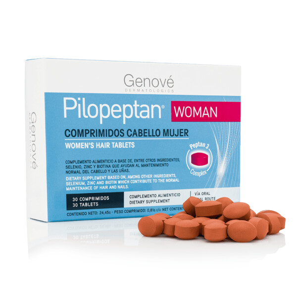 Pilopeptan Woman Comprimidos – Suplemento Anticaída Capilar Pilopeptan Woman Comprimidos – Suplemento Anticaída Capilar