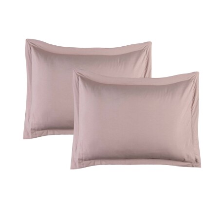 SET 2 FUNDAS DE ALMOHADA POLIESTER PREWASHED