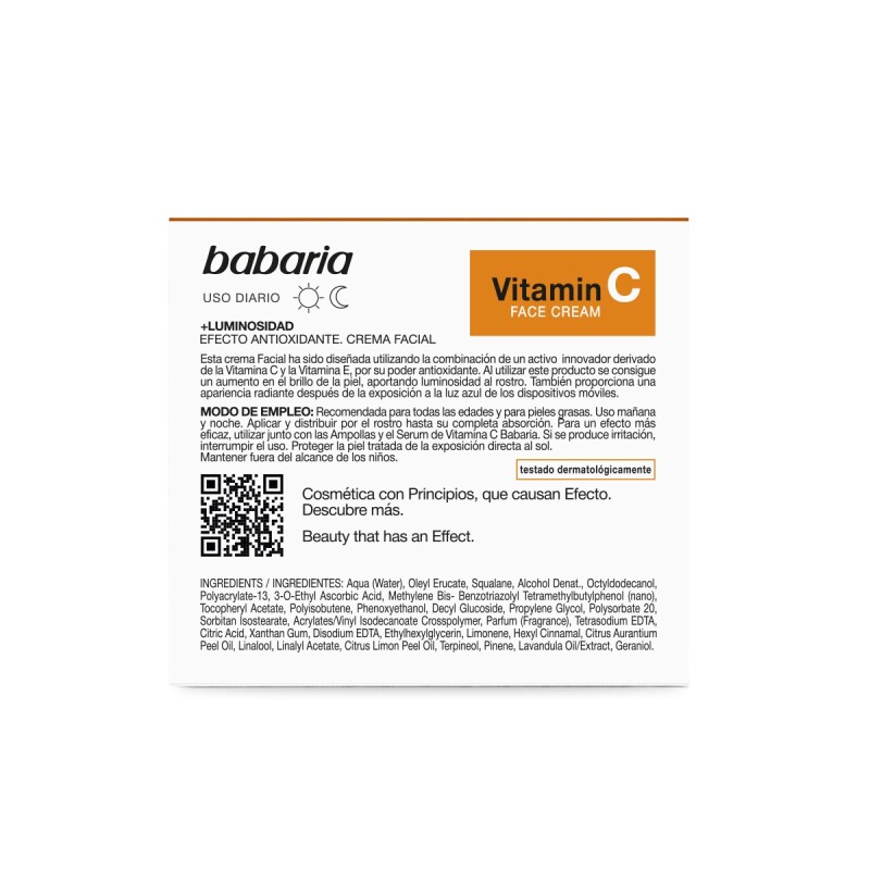 Crema Vitamina C Babaria 50 ml Crema Vitamina C Babaria 50 ml