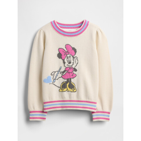 DIS COTTON CREW SWEATER IVORY FROST
