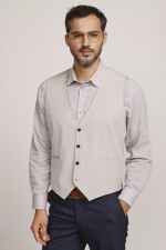 Chaleco Reversible Due Volti BEIGE/CAFE