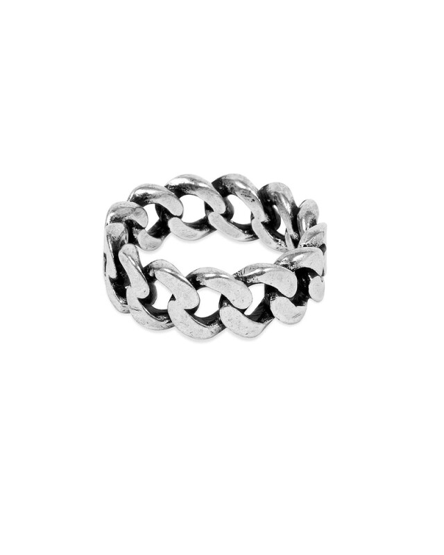 TwoJeys Anillo Cuban Plata TwoJeys Anillo Cuban Plata