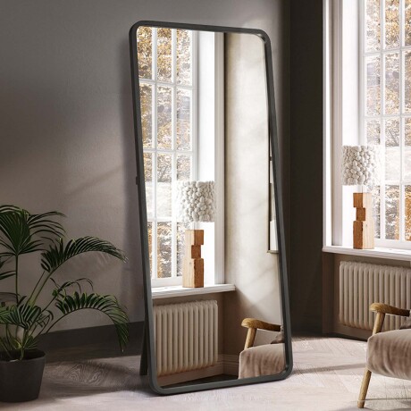 ESPEJO DE PIE MADERA NEGRO SLV-501