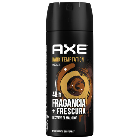Axe Desodorante Aerosol Dark Temptation 150 ml – Aroma Dulce e Irresistible Axe Desodorante Aerosol Dark Temptation 150 ml – Aroma Dulce e Irresistible