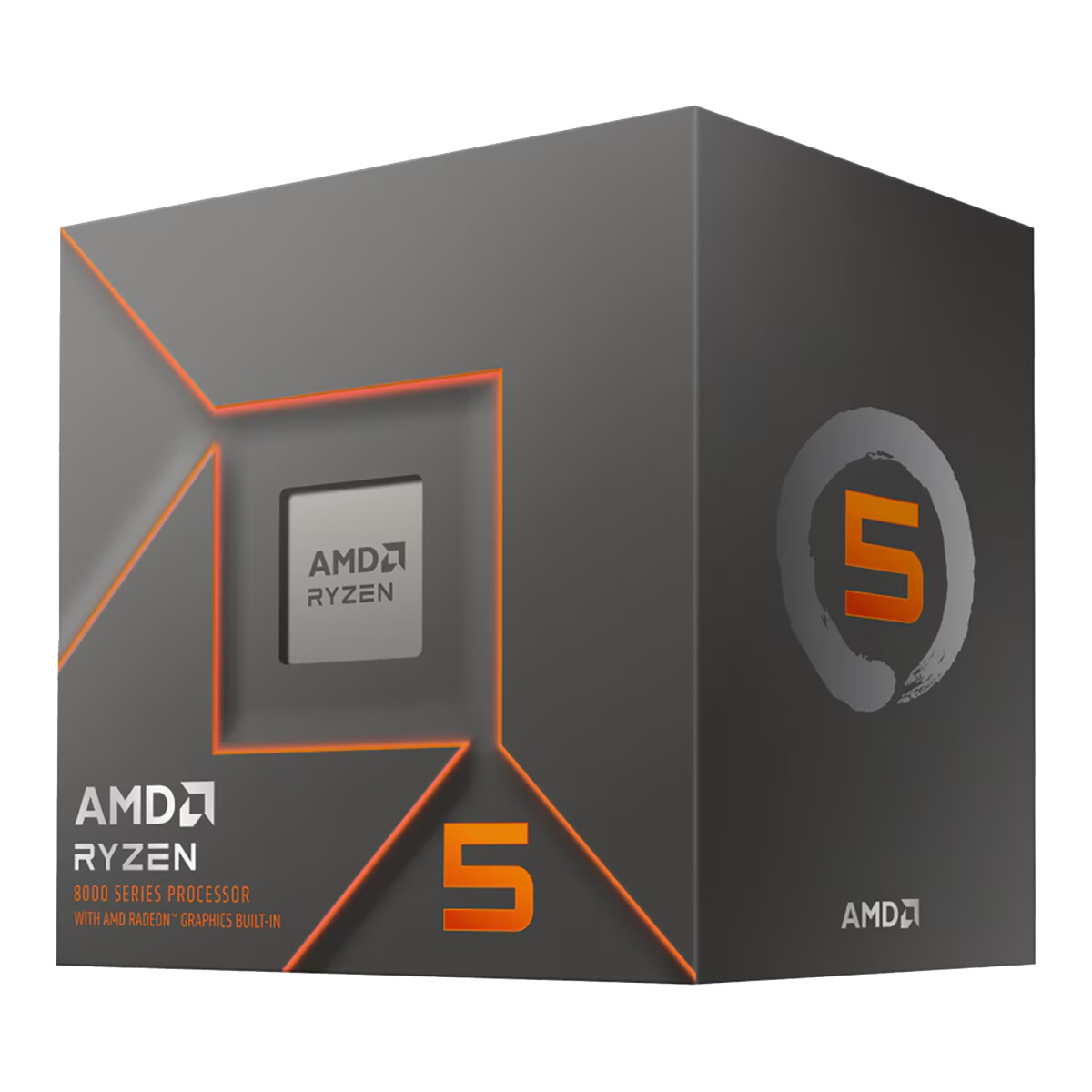 Amd - Procesador Ryzen 5 8500G - 6 Core. 3,5 Ghz - 5 Ghz. Amd radeon 740M. AM5. 