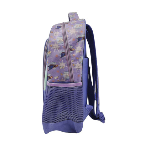 Mochila Infantil Frozen Jacquard Grande 40 x 30 cm Violeta