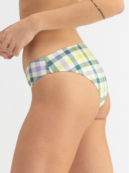 Bombacha bikini Estampado- Cuadros
