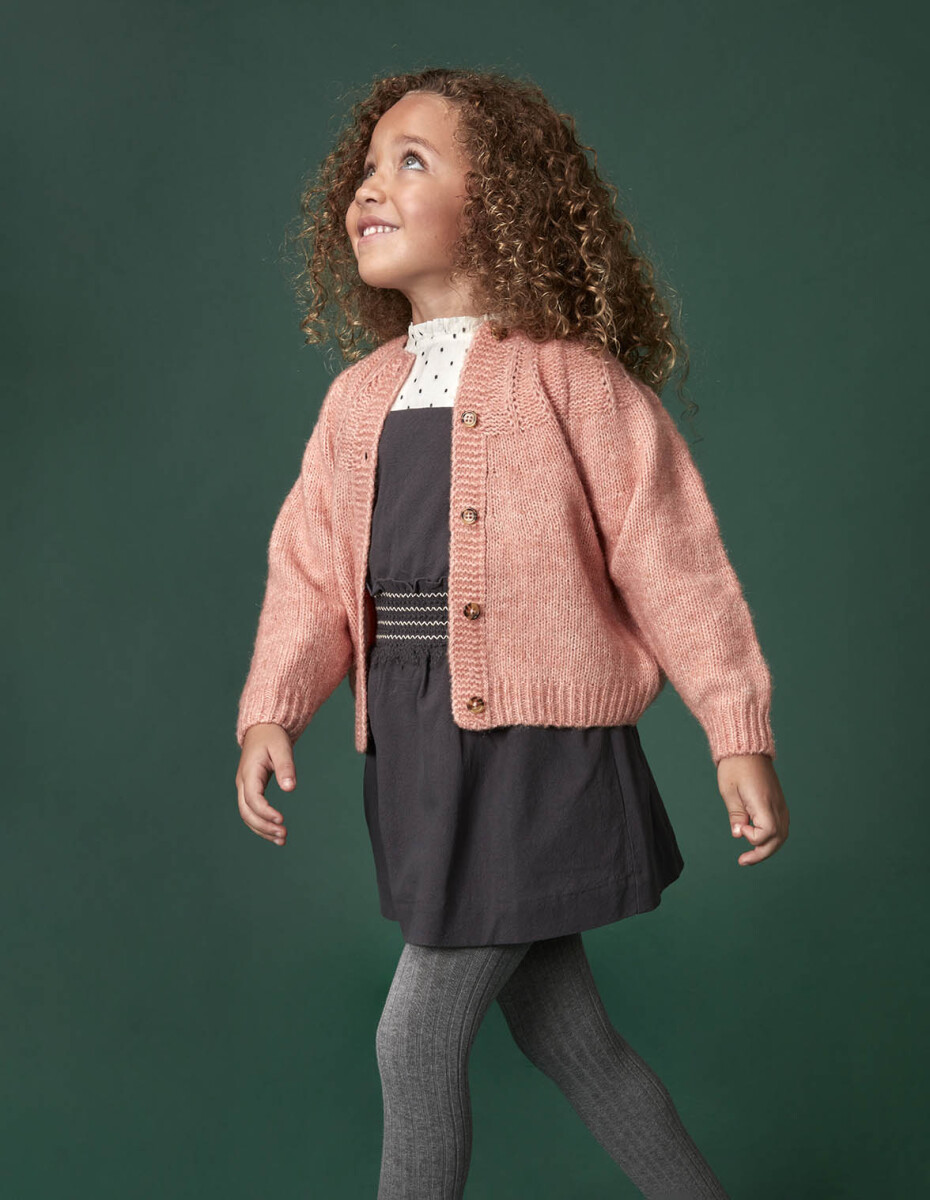 Chaqueta Punto Especial - Rosa 