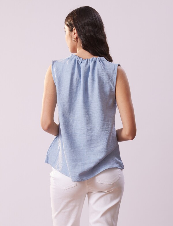 Blusa Keyhole CELESTE