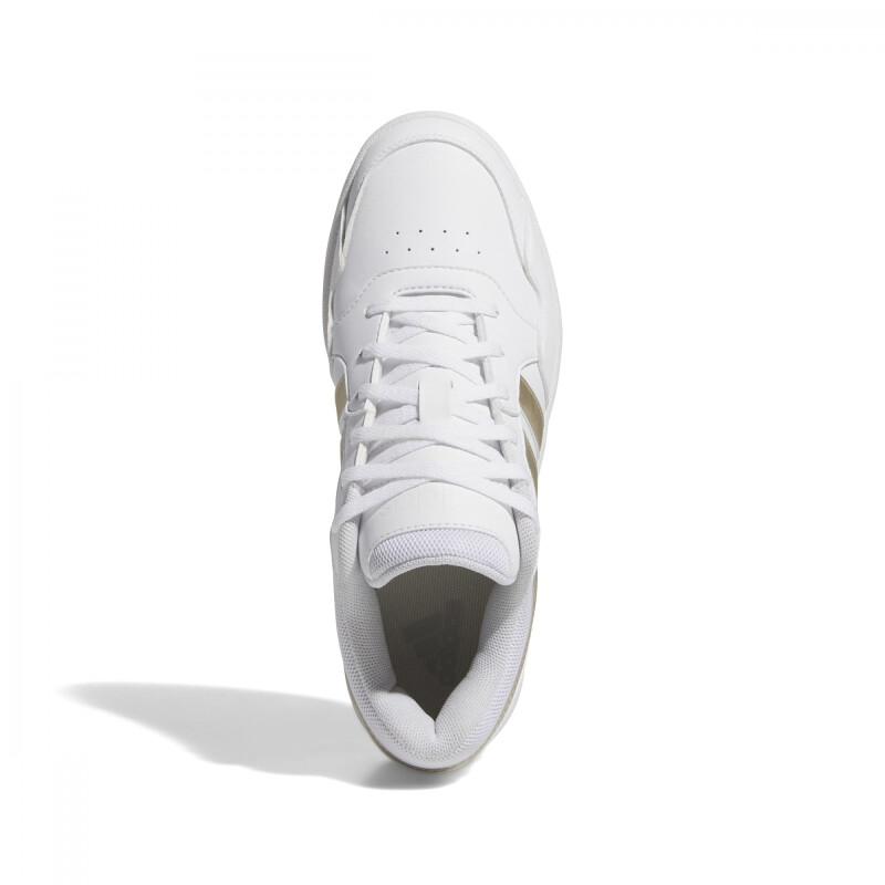Championes Adidas Basket HOOPS 3.0 BOLD W de Mujer - JI3457 Blanco-dorado