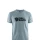 Fjällräven Logo T-shirt M Uncle Blue-Melange