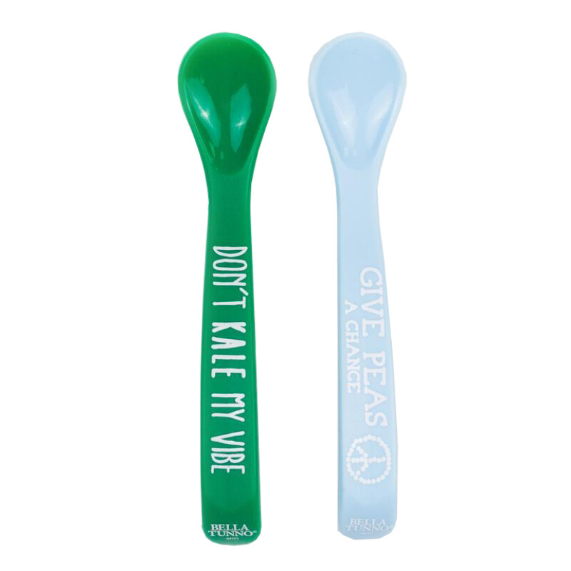 WS Cucharas Kale My Vibe / Peas Spoon Set - Verde