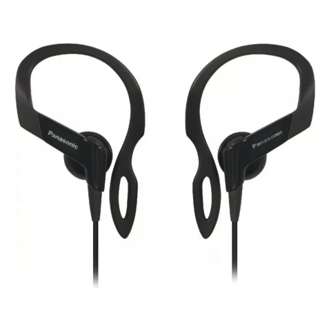 Auricular In Ear Sport Cableado Panasonic Rp-hs16pp Color Variante Negro
