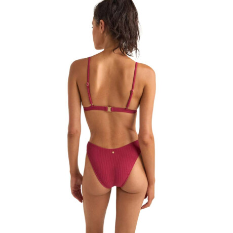 Bikini Rhythm Isla Rib Holiday Rojo