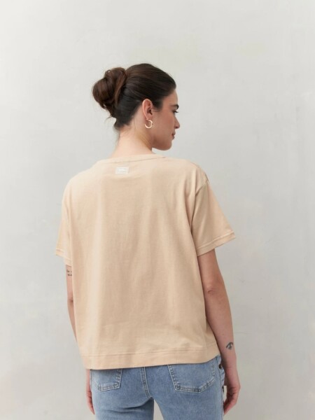 T-SHIRT D.CASSIN LIATRA BEIGE