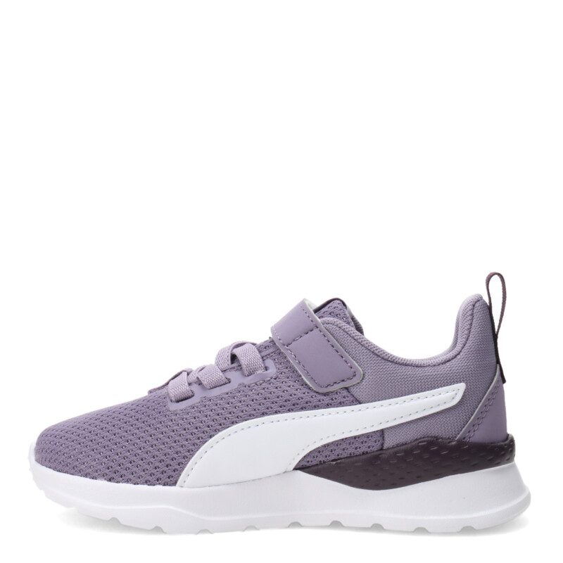 Championes Infantiles Puma Anzarun Lite Kids Violeta - Blanco