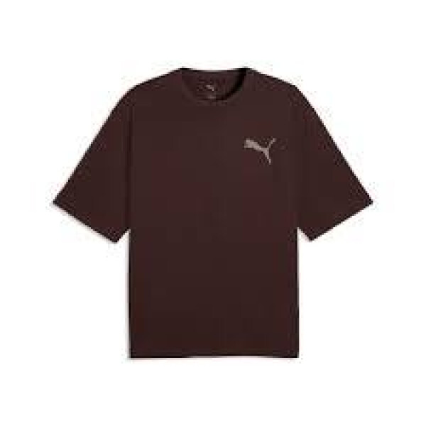 Remera Puma Graphics Boxy Utility Tee Hombre 694360 33 Chocolate