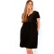 Vestidos de Broderie Negro
