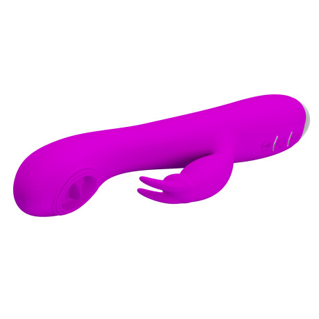 Vibrador Rabbit Estimulador Lengua Rachel Pretty Love Fucsia