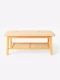BANCO PIE DE CAMA BEIGE