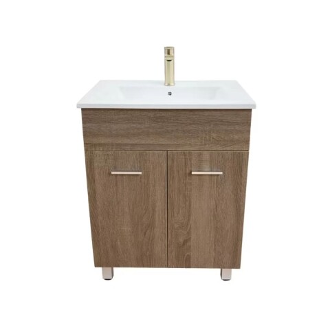 Mueble de pie con mesada 2 puertas Dark Sona 60x46 Mueble De Pie Con Mesada 2 Puertas Dark Sona 60x46