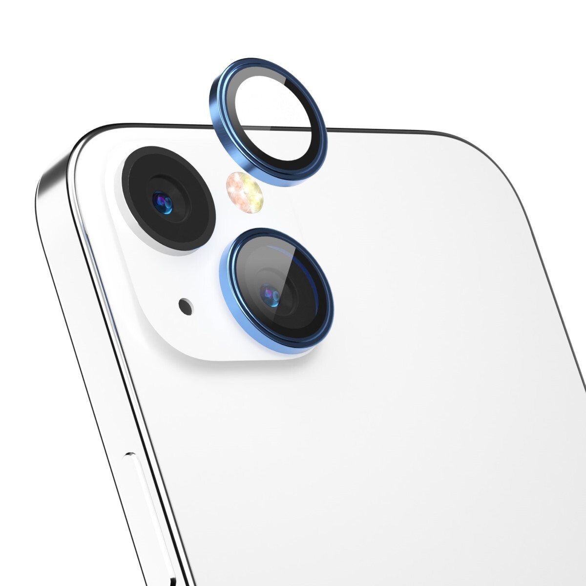 Protector lente de cámara iphone 14 pro / 14 pro max devia peak lens - Sierra blue 