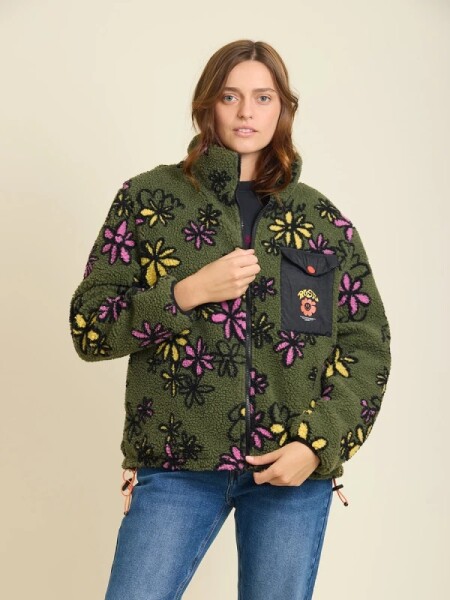 CAMPERA RUSTY BRICIA VERDE