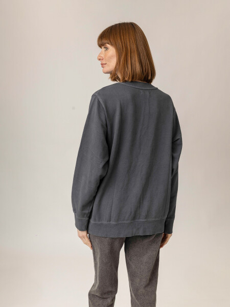 BUZO CALIFORNIA GRIS OSCURO