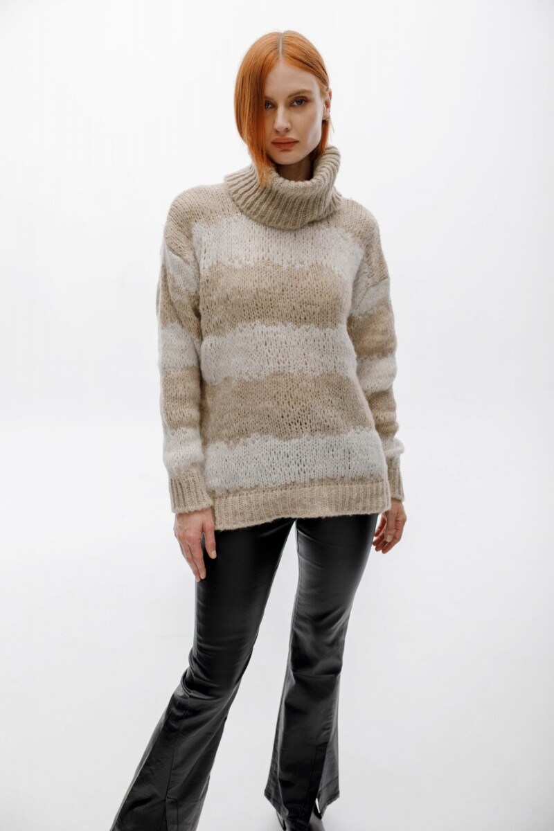 Sweater Marmolado - Beige/Crudo 