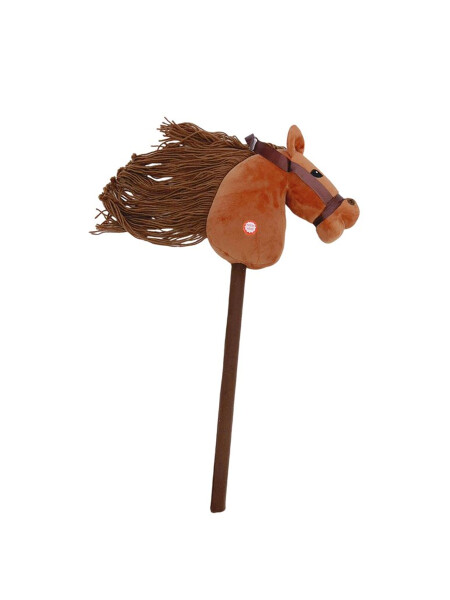 CABALLITO DE MADERA MARRON