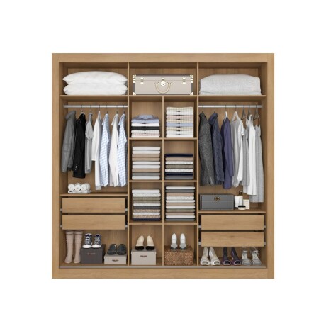 PLACARD COPENHAGEN 2 PUERTAS MDP NATURAL-BEIGE NATURAL/OFFWHITE