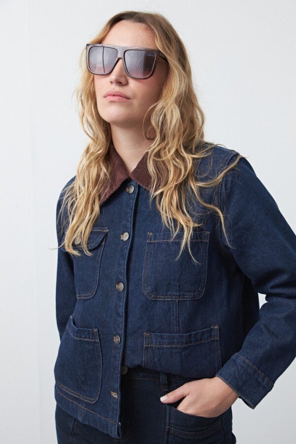 CAMPERA FERRAS Azul