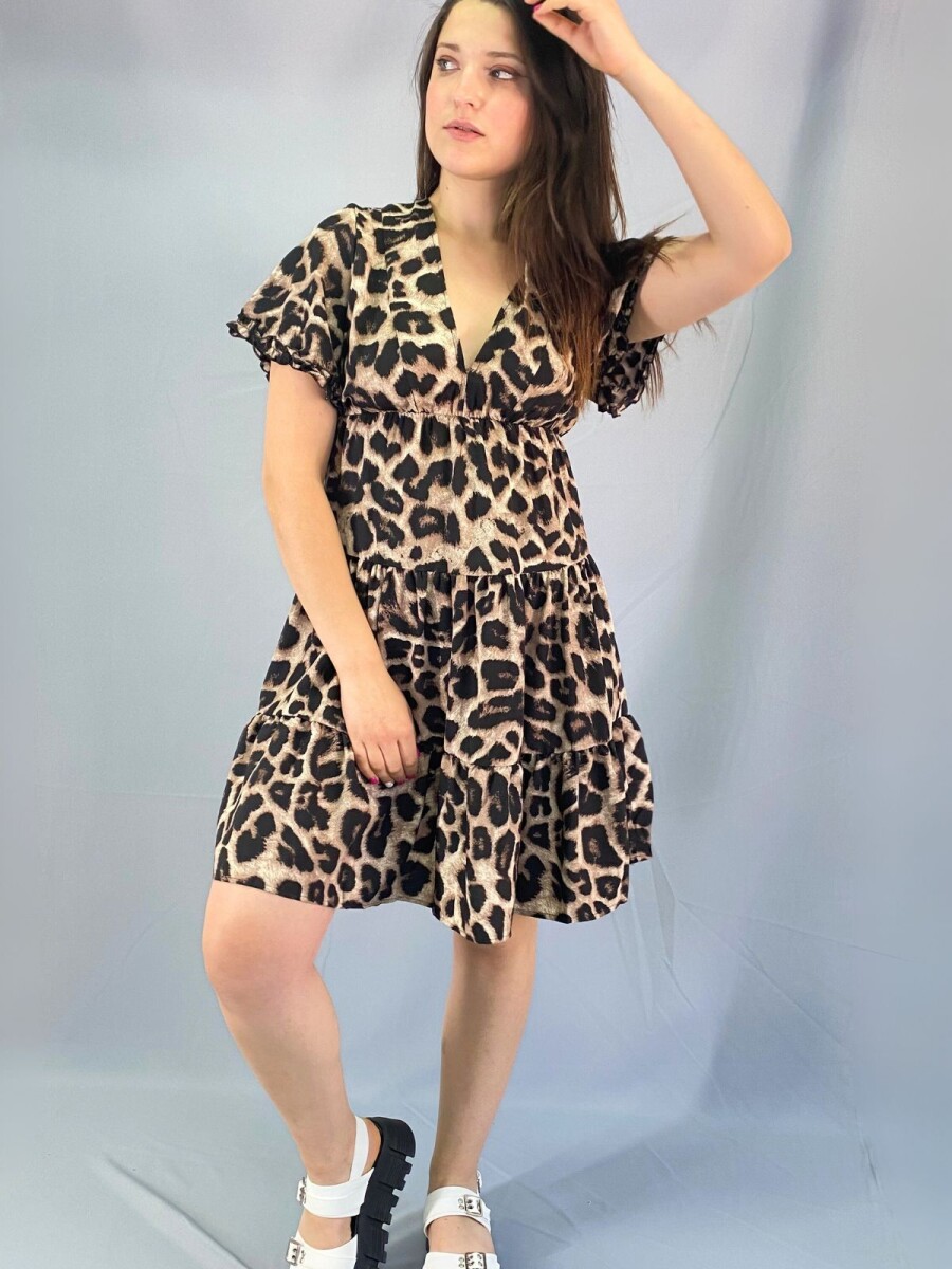 Vestido Sunset - Animal Print 