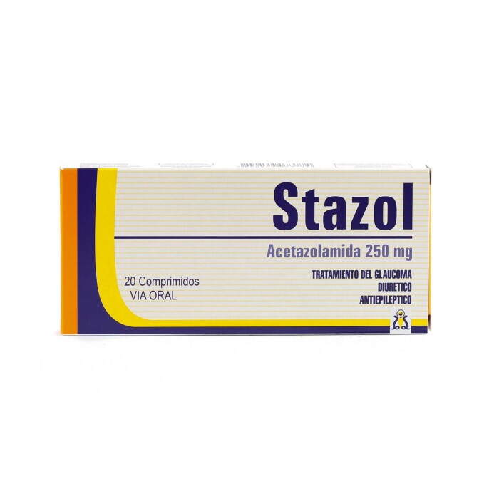 STAZOL CJ X 20 COMPRIMIDOS única