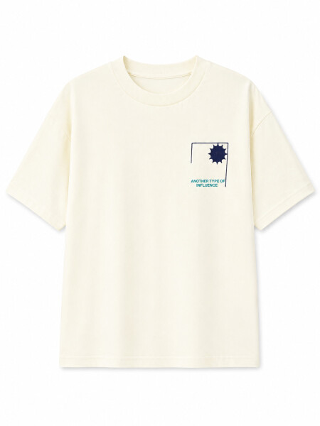 REMERA NICOLAU GARDEN BEIGE